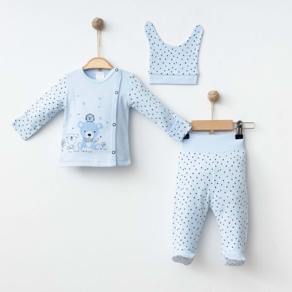 My little friends 3'lü pijama takımı - Görsel 5