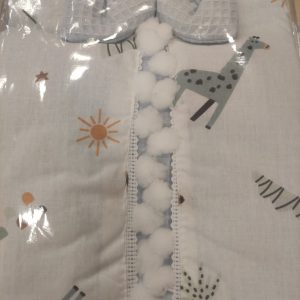 Çelebi Safari Lüks Çift Kat Puset Örtüsü