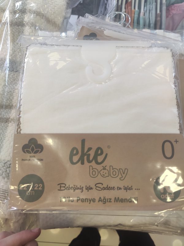 Organik 10'lu Penye Ağız Mendili